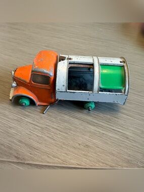 Vintage meccano Orange and Green Retro Toy Truck - Kids Vehicles